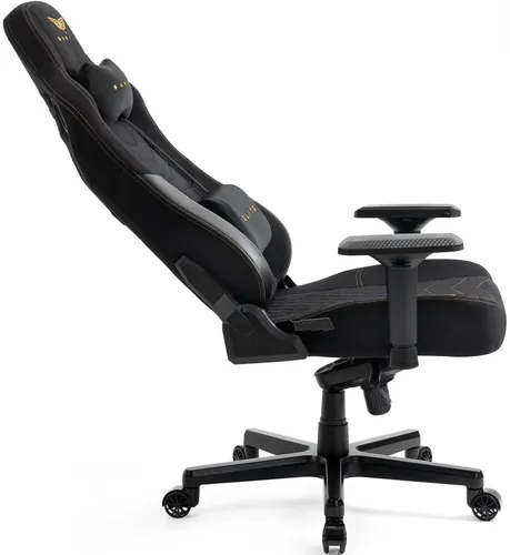 Fotel GAMVIS Elite 2.0 Pro XXL Czarny (złote elementy)