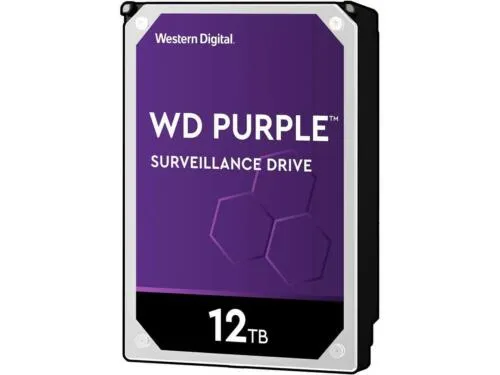 WD Purple 121purz жесткий диск-12 ТБ-3.5 " - 7200 об. / мин.-SATA - 600-256 МБ кэш