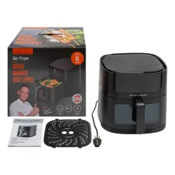 Air Fryer Frytkownica beztłuszczowa GÖTZE & JENSEN AF610K 6l 8 automatycznych programów