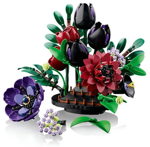 LEGO 11513 Botanicals Kompozycja z ciemnych kwiatów