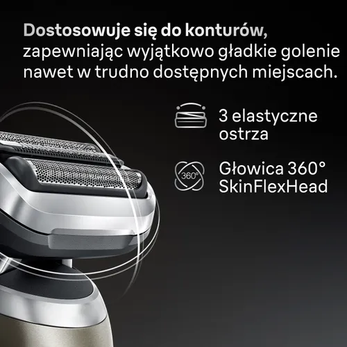 Golarka BRAUN Seria 7 72-C7200CC Na mokro i sucho