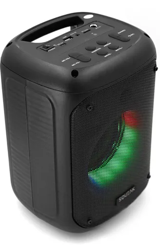 Głośnik mobilny SQUEAK Beatflow Radio FM Czarny