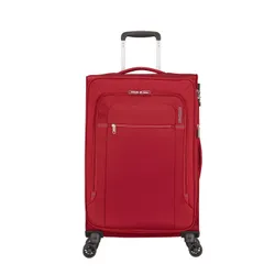 American Tourister Crosstrack Orta Bavul-Kırmızı / Gri