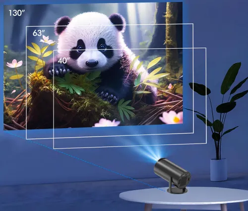 Projektor BLOW Cinema Black HD LED Ready Bluetooth Wi-Fi Android TV