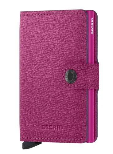 Kompaktowy portfel z RFID Secrid Miniwallet Crisple - fuchsia