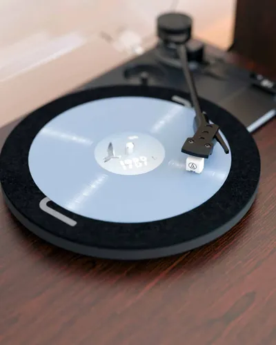 Gramofon MAJORITY Moto Plus Orzech