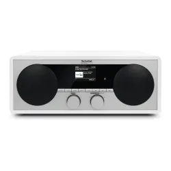 Radioodbiornik TechniSat DigitRadio 451 CD IR Radio FM DAB+ Internetowe Bluetooth Biały