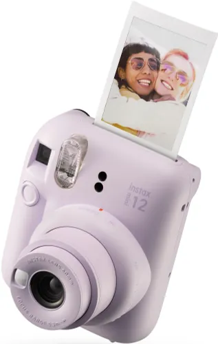 Aparat FUJIFILM Instax Mini 12 Fioletowy Pokrowiec + Album + Ramki + Sznurek + Klamerki