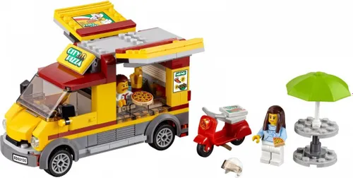 Конструктор Lego City foodtruck с пиццей (60150)