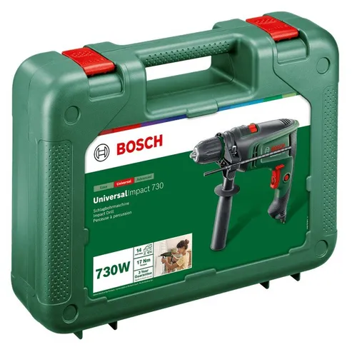Wiertarka udarowa BOSCH UniversalImpact 730 0603313420 sieciowa 730W