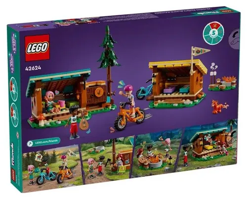 Конструктор LEGO Friends 42624 уютные коттеджи в летнем лагере