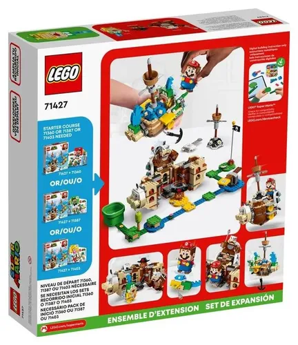 LEGO Super Mario 71427 Statki powietrzne Larry’ego i Mortona — zestaw rozszerzający