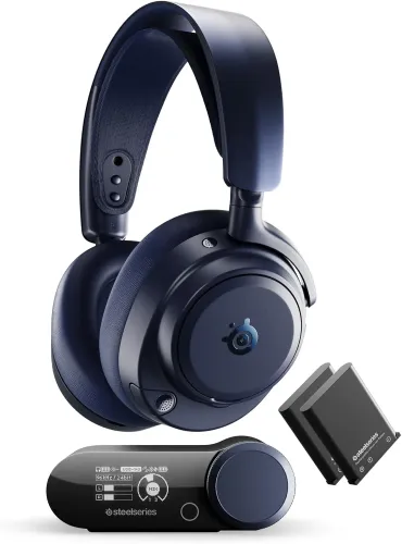 Słuchawki bezprzewodowe z mikrofonem SteelSeries Arctis Nova Pro Omni Nauszne Granatowy