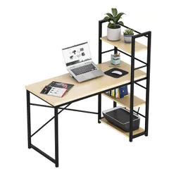 Biurko gamingowe MARK ADLER Leader 4.0 Brązowo-czarny