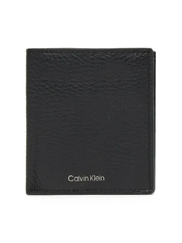 Calvin Klein Duży Portfel Męski Ck Leather Comp Trifold W C &Car LV04D1029G
