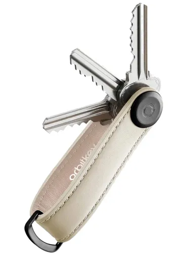 Skórzane etui na klucze Orbitkey Key Organiser Leather - sand