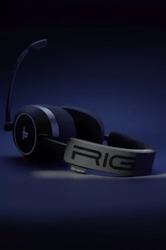 Słuchawki przewodowe z mikrofonem Nacon RIG R5 Pro HS Black Nauszne Czarny