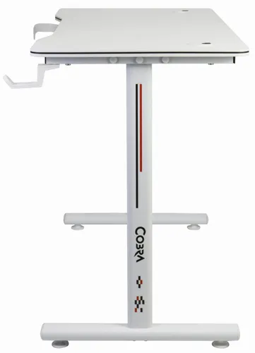 Biurko gamingowe COBRA CR2060WH Biały