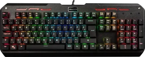 Klawiatura Modecom Volcano Hammer Brown switch (K-MC-HAMMER-U-BROWN-RGB-DE)