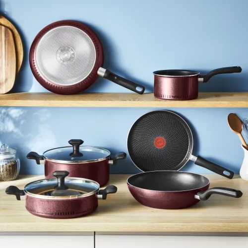 Patelnia Tefal Simply Cook H0580702 Indukcja Titanium 30cm