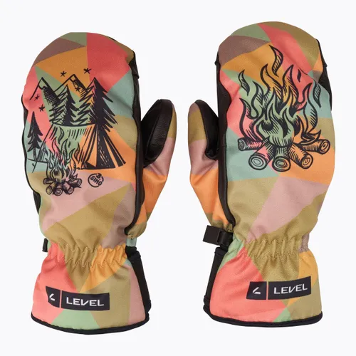 Rękawice narciarskie Level Vertigo Pro Mitt black/camo