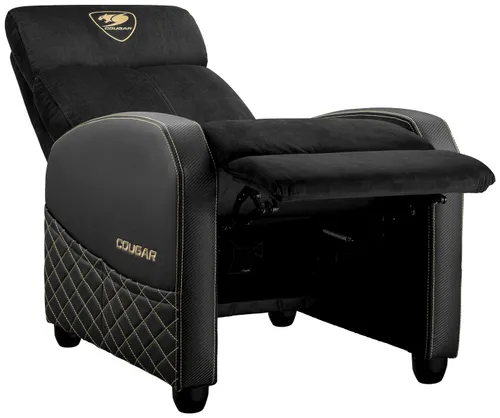 Sofa gamingowa COUGAR Elite Czarno-złoty