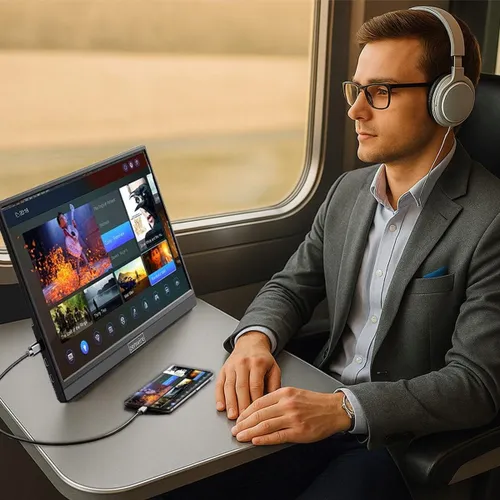 Monitor ZENWIRE M9P 15.6" 1920x1080px IPS 3 ms