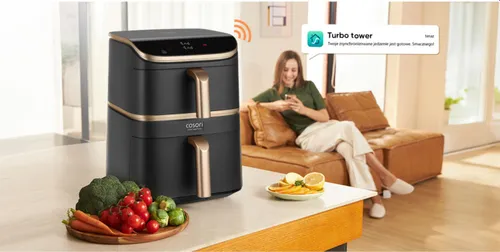Air Fryer Frytkownica beztłuszczowa COSORI Turbo Tower Pro Smart CAF-DC123S-DEUR 10.8l (WiFi)