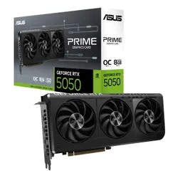 Karta graficzna ASUS Prime GeForce RTX 5050 8GB GDDR6 OC Edition DLSS 4