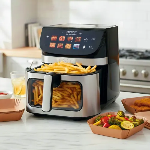 Air fryer Tesla AirCook DualHeat QD73 XXL 2200W 9l