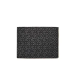 Calvin Klein Portfel męski Ck Must Mono Comp Trifold W Coin LV04D1040G