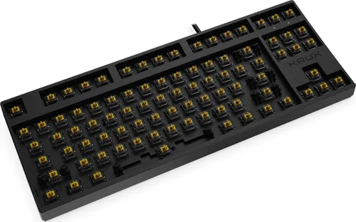 Klawiatura Krux Atax PRO RGB Pudding Gateron Yellow (KRX0129)