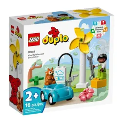 LEGO Duplo 10985 Turbina wiatrowa i samochód elektryczny