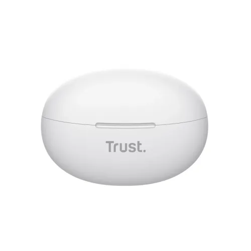 Słuchawki bezprzewodowe Trust Yavi ENC Dokanałowe Bluetooth Biały