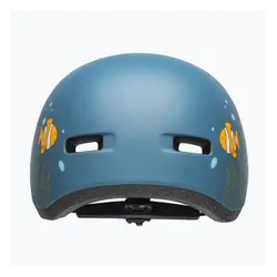 Kask rowerowy dziecięcy Bell Lil Ripper Jr clown fish matte gray/blue