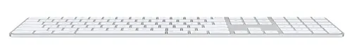 Klawiatura membranowa Apple Magic Keyboard z Touch ID i polem numerycznym Biały