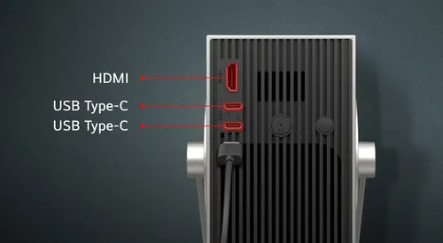 Projektor LG CineBeam Mini Q 4K UHD (3840 x 2160), 600 ANSI lumen, Wi-Fi, Bluetooth