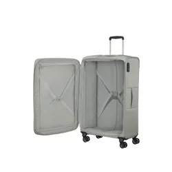 Walizka duża poszerzana Samsonite Popsoda - light grey