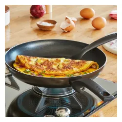 TEFAL Simple Cook 28 cm - patelnia tytanowa nieprzywierająca z sensorem smażenia