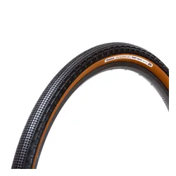 Opona rowerowa Panaracer GravelKing SK+ 700 x 50C czarny/brązowy