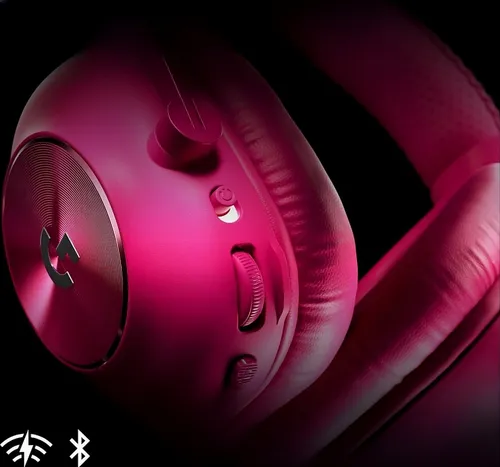 Słuchawki bezprzewodowe z mikrofonem Logitech G Pro X3 Lightspeed Nauszne Magenta