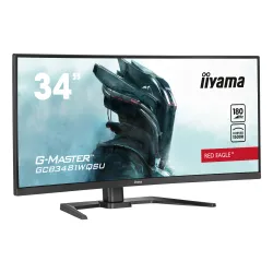 Monitor iiyama G-Master Red Eagle GCB3481WQSU-B1 34" UWQHD VA 180Hz (100Hz HDMI) 0,3ms MPRT Zakrzywiony Gamingowy