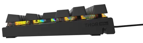 Klawiatura mechaniczna Genesis Thor 303 TKL HOT SWAP Outemu Brown Czarny