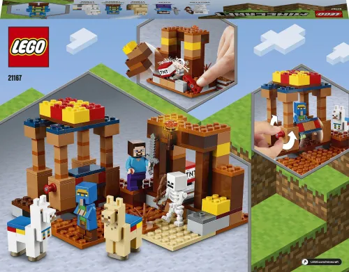 LEGO Minecraft Punkt handlowy 21167