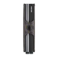 Portfel kieszonkowy RFID Twinwallet Secrid Optical - grey / yellow