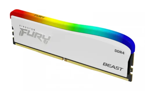 Pamięć RAM Kingston FURY Beast RGB DDR4 16GB 3600 CL17 Biały