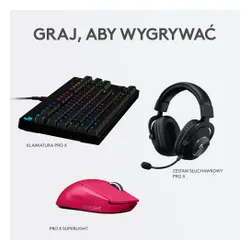 Myszka gamingowa Logitech G Pro X Superlight Magenta