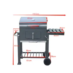 Grill węglowy VELACO VL01-GRAFIT-P Grafit