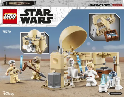 Конструктор Lego Star Wars Хижина Оби-Вана (75270)