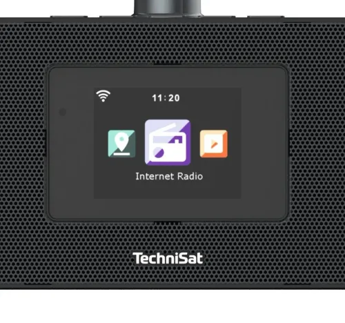 Radioodbiornik TechniSat Classic 500 IR Radio FM DAB+ Internetowe Bluetooth Czarny